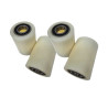 PT-LOW51 Load Rollers White Nylon Ø50mm x 70mm x 17mm Core - 4 Pack