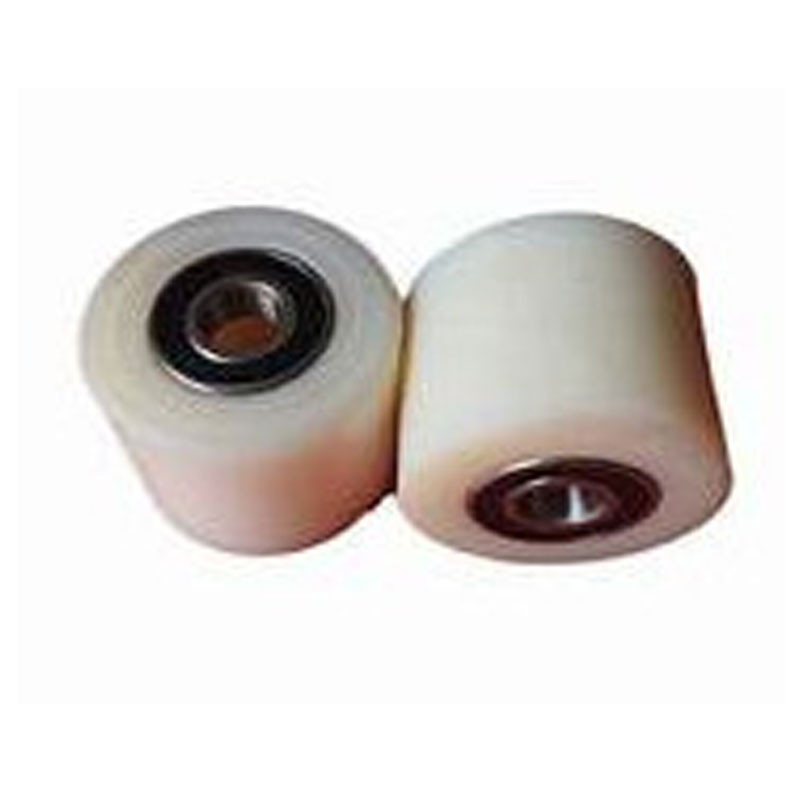 PT Load Rollers White Nylon Ø80mm x 93mm x 20mm Bore - 2 Pack