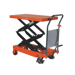 Double Scissor Table Truck TFD-35 350Kg 910mm x 500mm